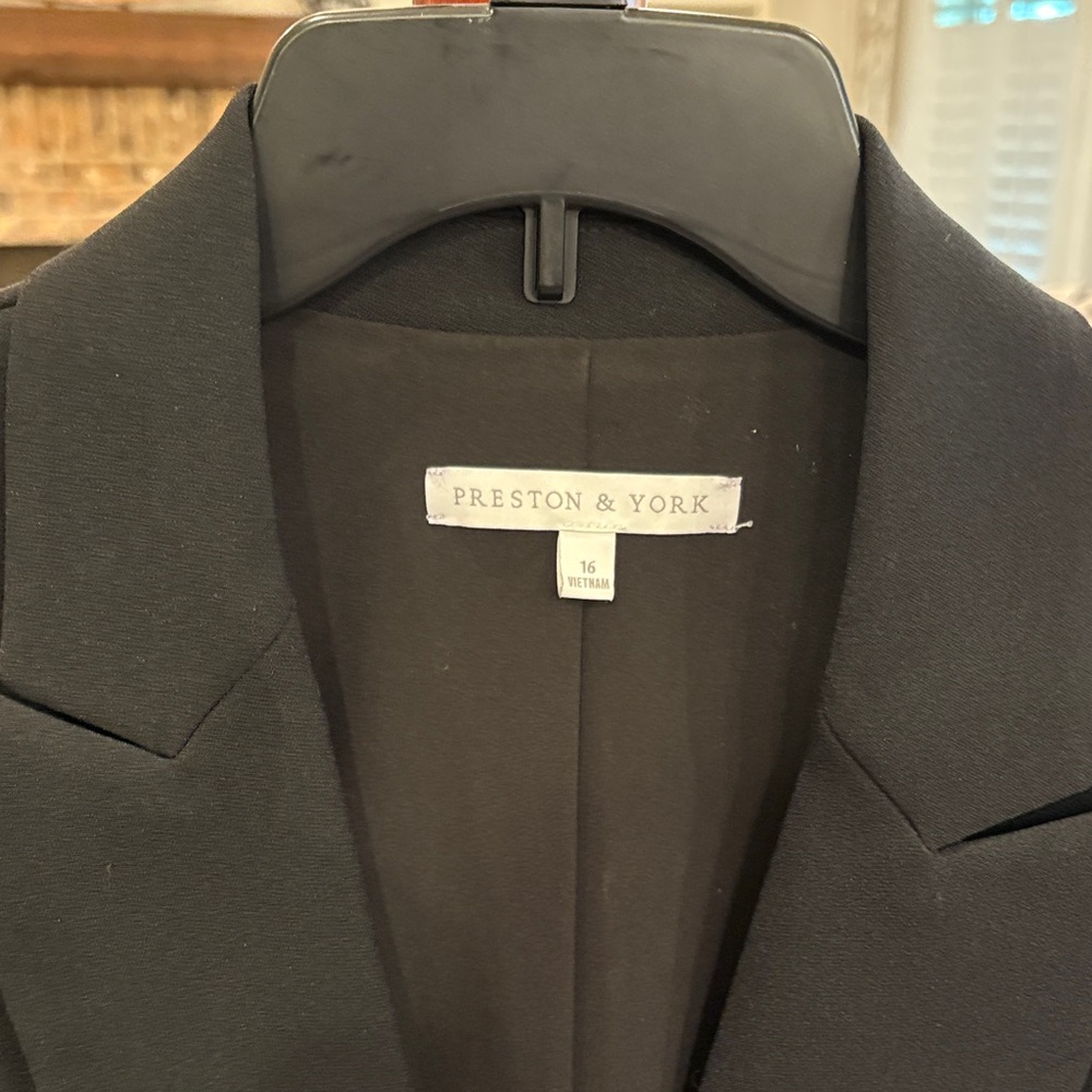 Preston & York Black Blazer
